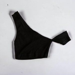 ASOS Collusion Cropped Off The Shoulder Top